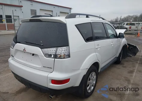 2012 Mitsubishi Outlander Es from USA, damaged, VIN JA4AS2AW9CU016086